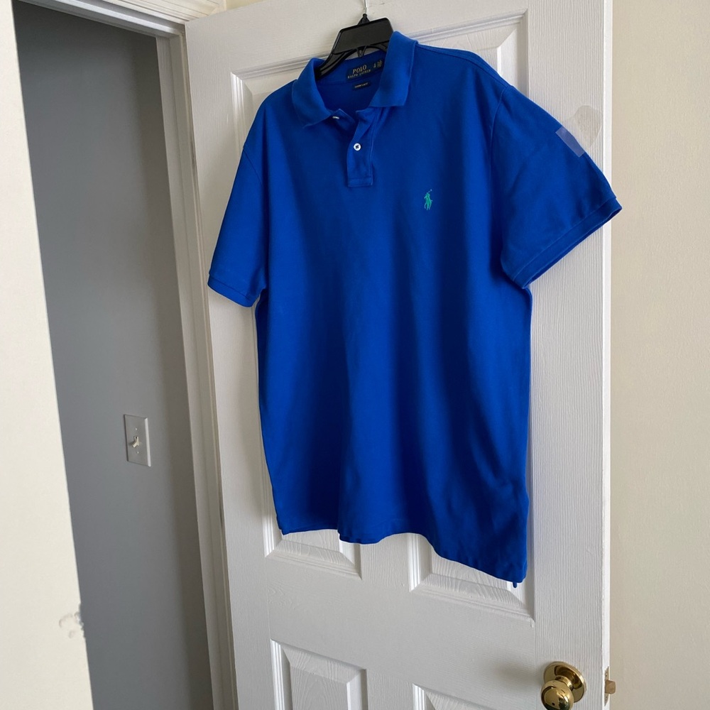 Polo by Ralph Lauren Men's Vibrant Blue Polo Shirt